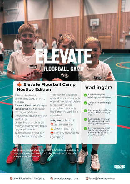 Elevate Floorball Camp – Höstlov Edition 🍂